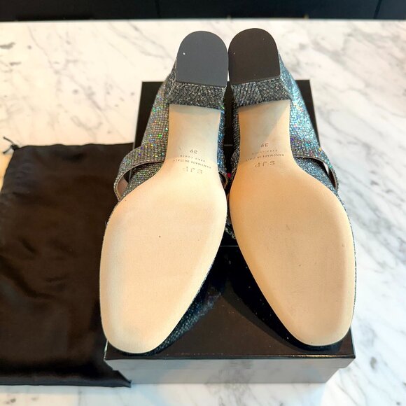 NIB - SJP Celine Heel - Color Scintillate - Size 39 - Picture 9 of 13